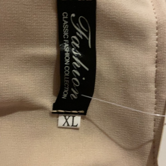 WOMEN’S long sleeve jacket/blazer apricot - Picture 4 of 7